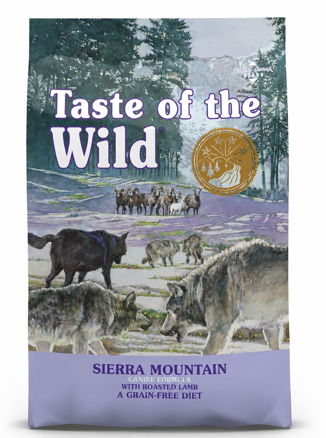 Taste of the Wild Sierra Mountain Canine Formula grain free dog food