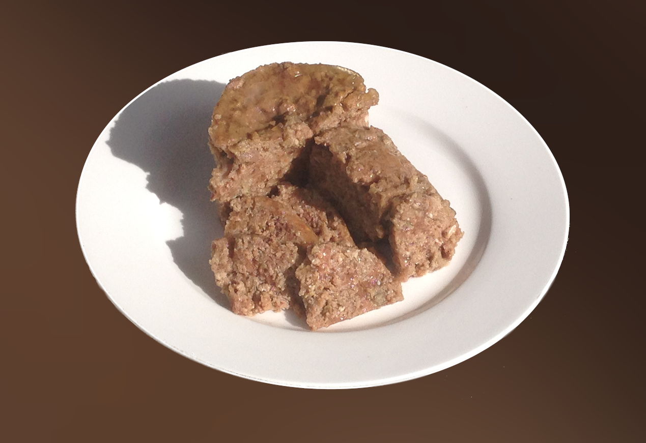Zealandia Brushtail Pate wet cat food texture served on a white plate