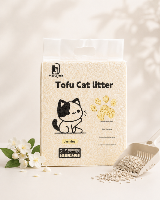 Meow Jack Tofu Cat Litter - Jasmine Flavor