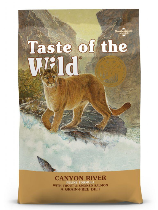 Taste of the Wild TOW Canyon River Feline Dry Food